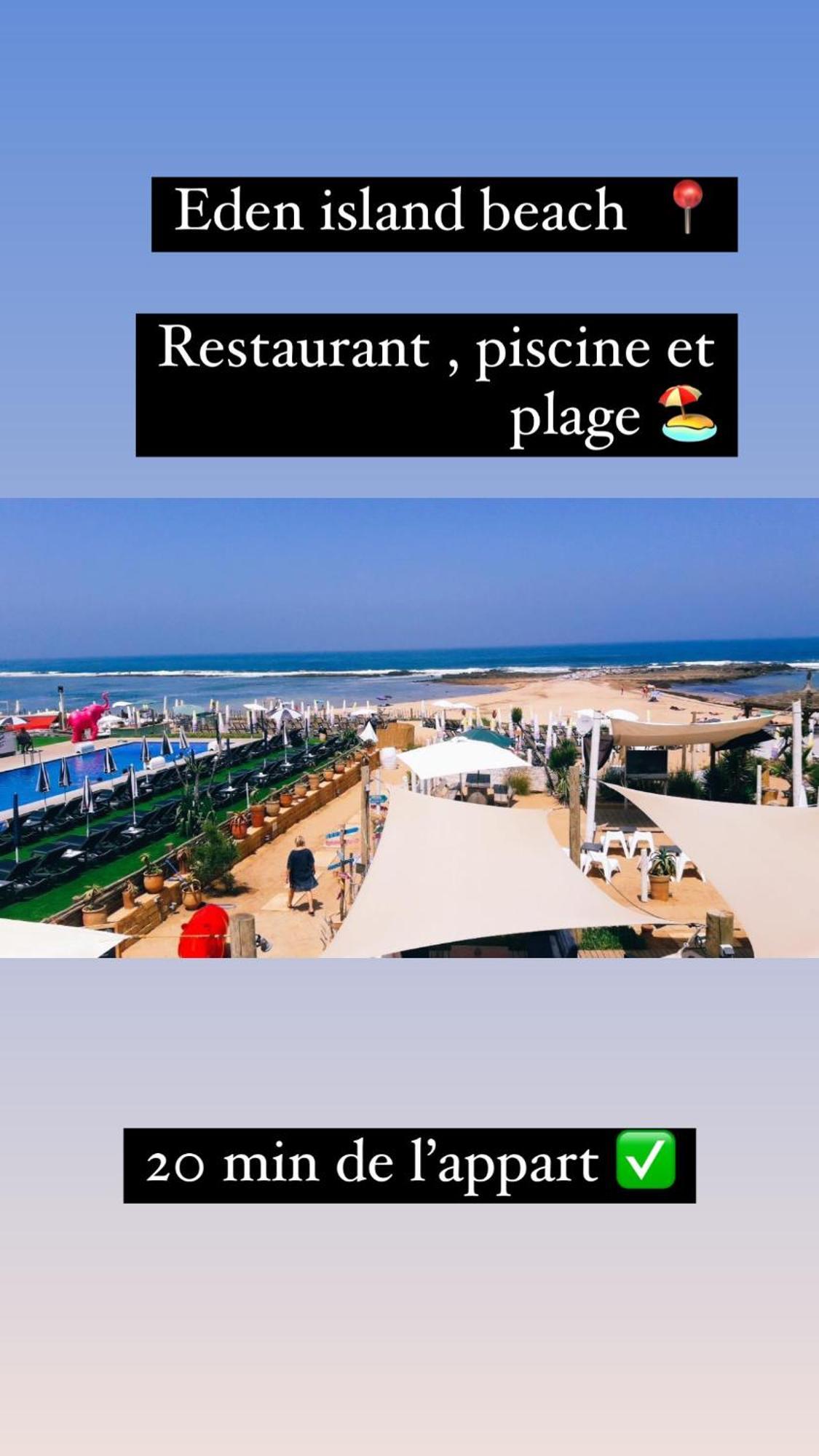 Echappez A La Ville , Appartement Pres De La Nature, Entre Foret Et Plage Juste Pour Les Familles Skhirate Exteriör bild